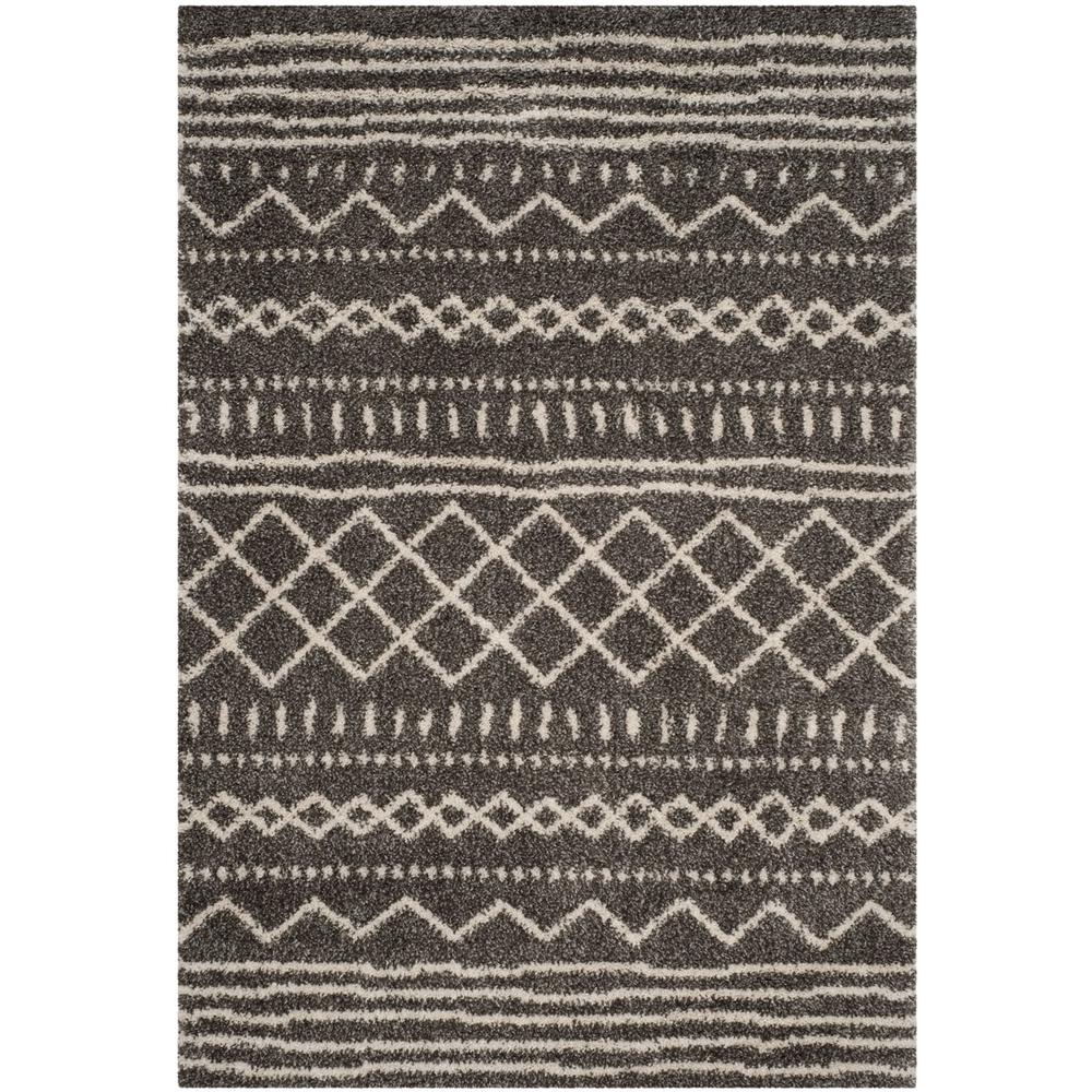 ARIZONA SHAG, BROWN / IVORY, 10' X 14', Area Rug