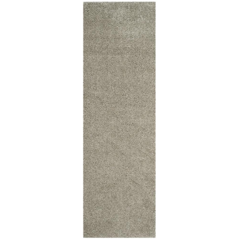 ARIZONA SHAG, SILVER, 2'-3" X 8', Area Rug