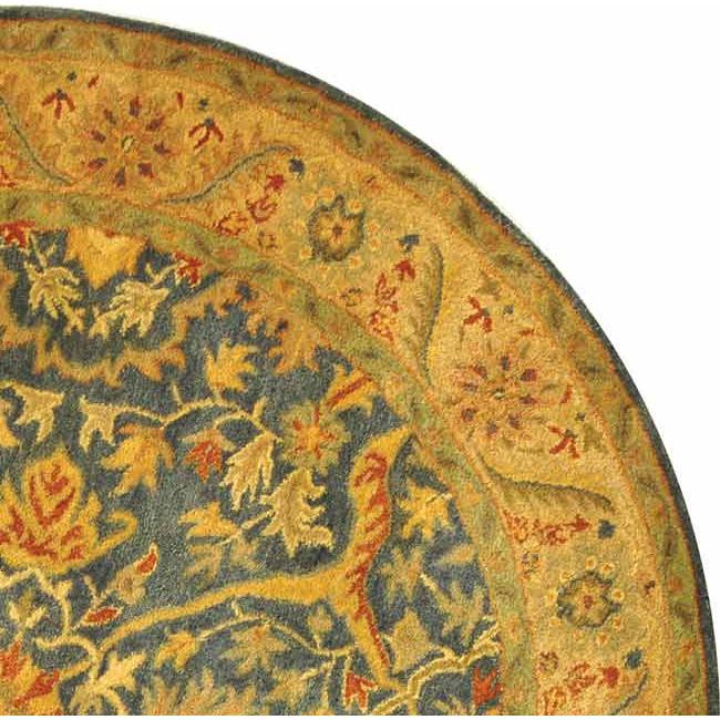 ANTIQUITY, BLUE, 6' X 6' Round, Area Rug, AT14E-6R