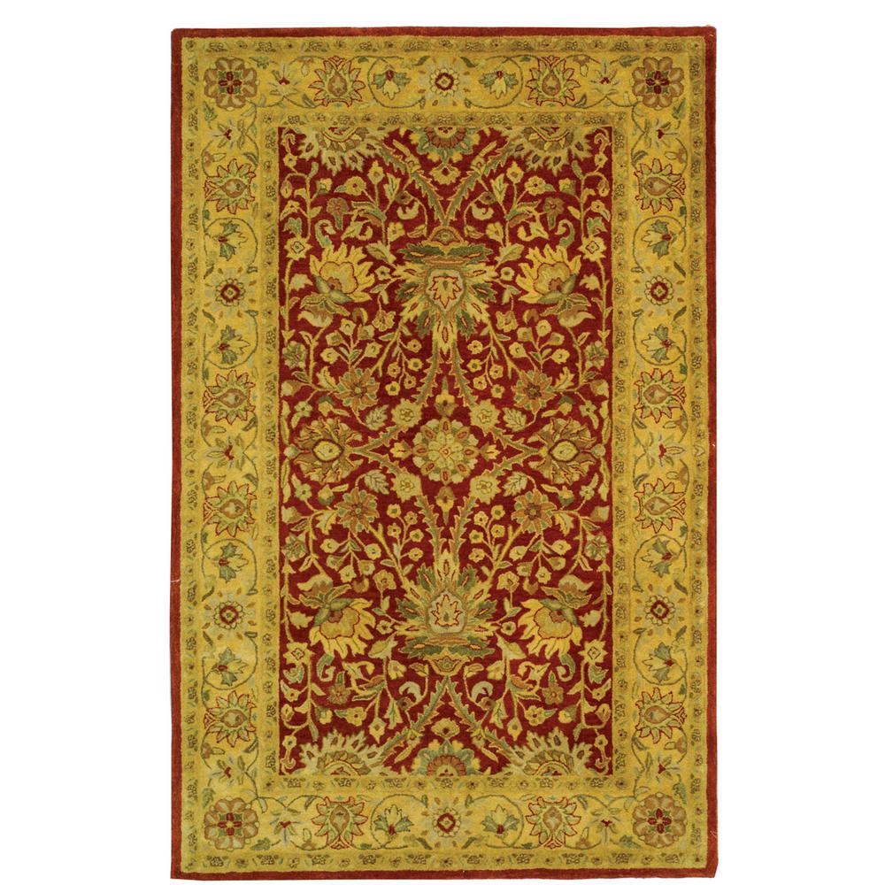 ANTIQUITY, RUST / GOLD, 5' X 8', Area Rug