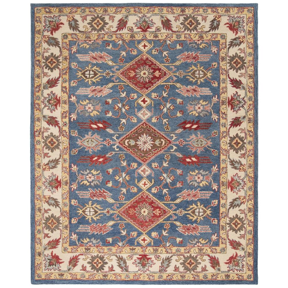 ANTIQUITY, BLUE / RED, 8' X 10', Area Rug, AT506M-8