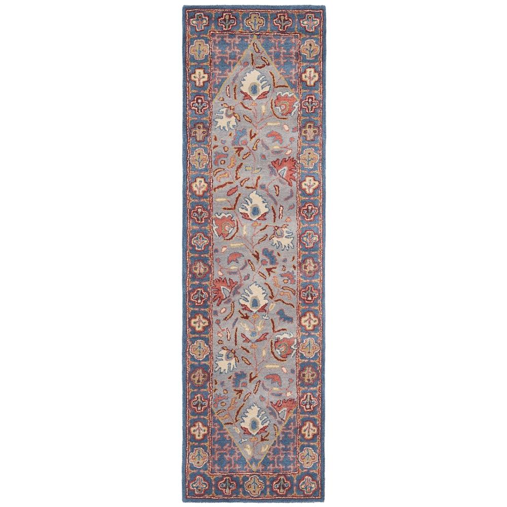 ANTIQUITY, BLUE / RED, 2'-3" X 8', Area Rug, AT508M-28