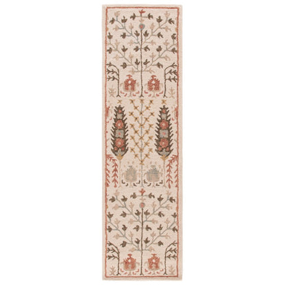 Antiquity 512 - Ivory / Rust - 2'-3" x 8'-0"