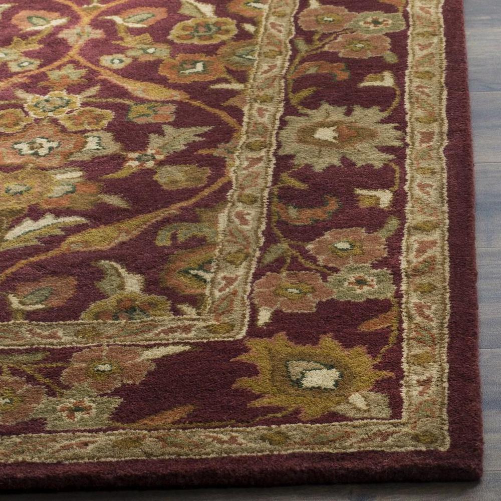 ANTIQUITY, WINE / GOLD, 5' X 8', Area Rug, AT51A-5
