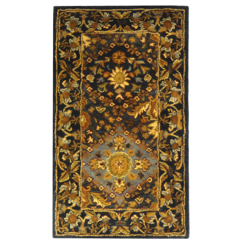 ANTIQUITY, BLUE, 2'-3" X 4', Area Rug, AT57A-24