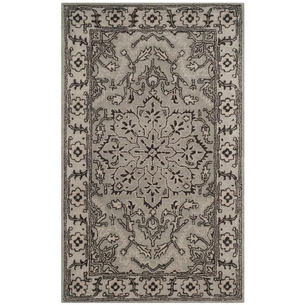 ANTIQUITY, GREY / BEIGE, 2' X 3', Area Rug