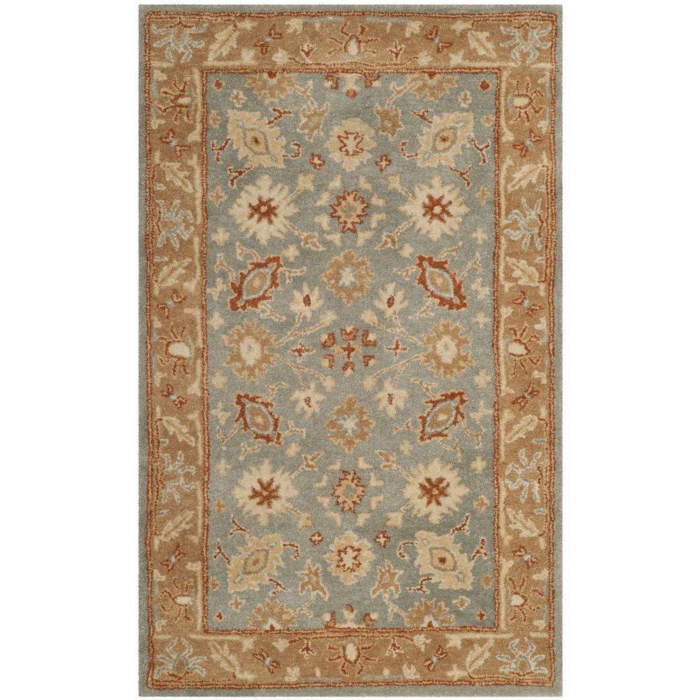 ANTIQUITY, BLUE / BEIGE, 3' X 5', Area Rug, AT61A-3
