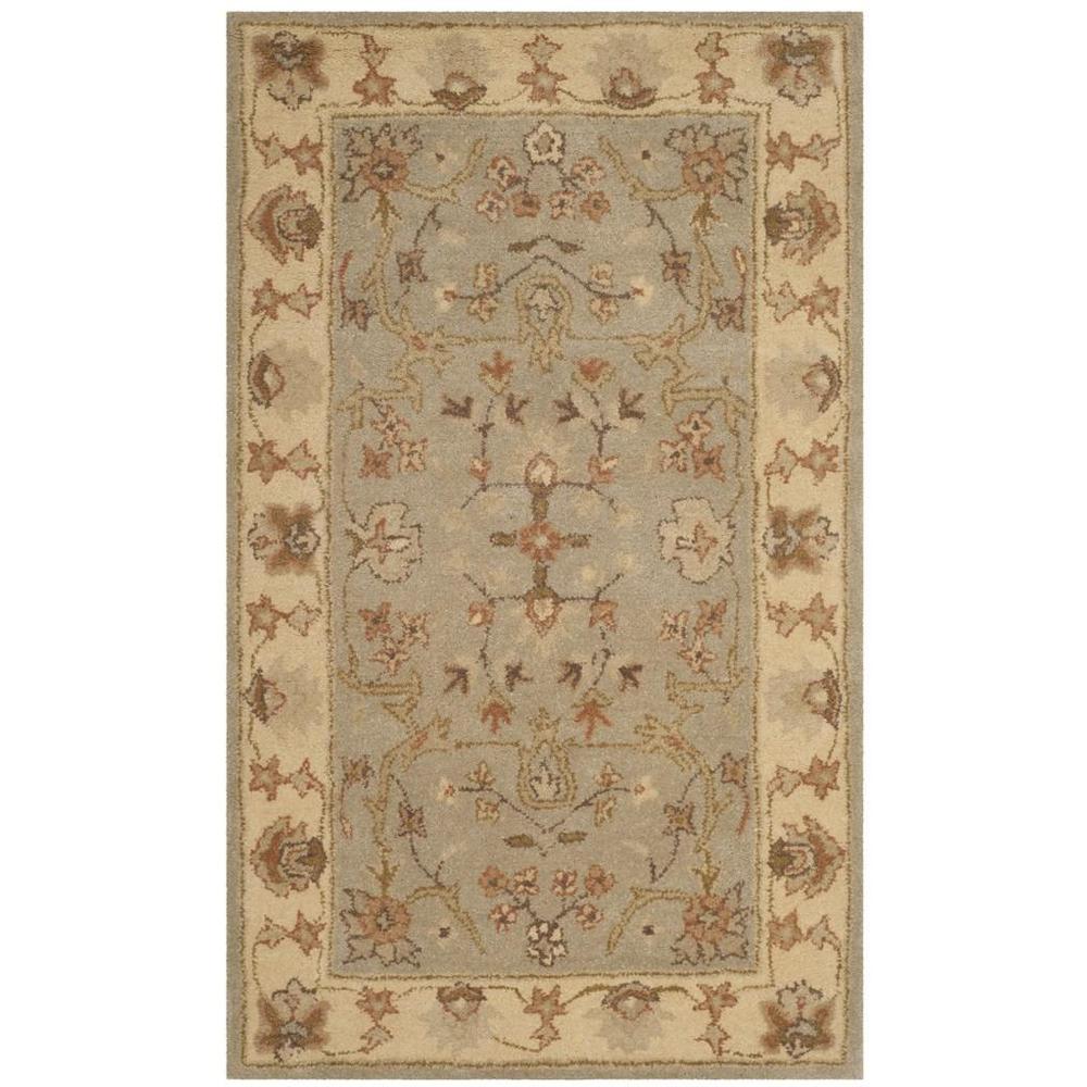 ANTIQUITY, LIGHT GREY / BEIGE, 3' X 5', Area Rug