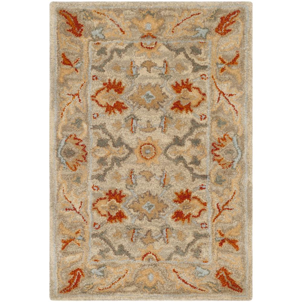 ANTIQUITY, BEIGE / MULTI, 2' X 3', Area Rug, AT63A-2