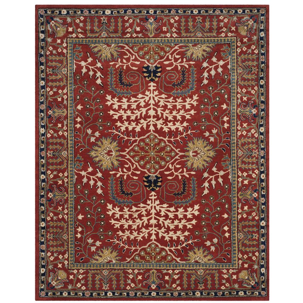 ANTIQUITY, RED / MULTI, 8' X 10', Area Rug
