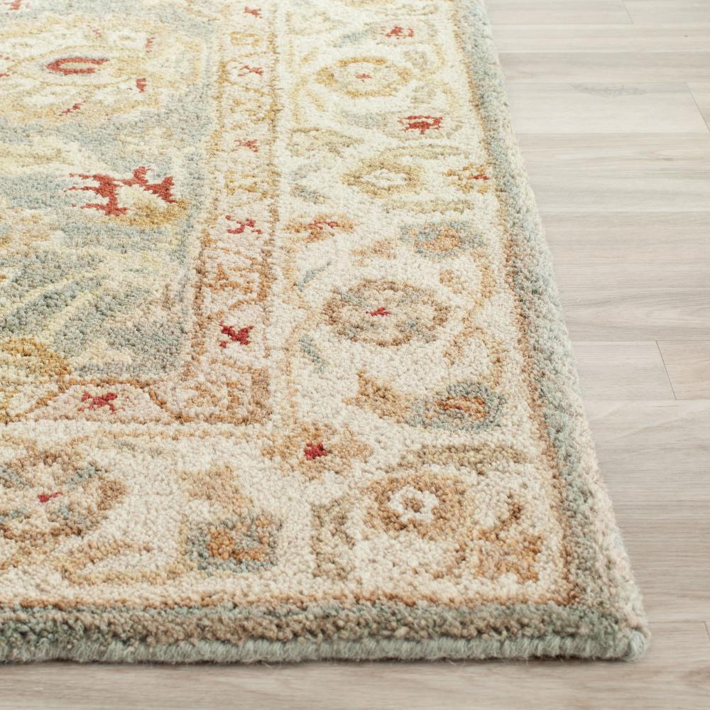 ANTIQUITY, GREY BLUE / BEIGE, 4' X 6', Area Rug