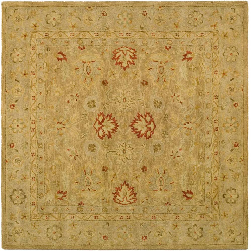 ANTIQUITY, BROWN / BEIGE, 10' X 10' Square, Area Rug