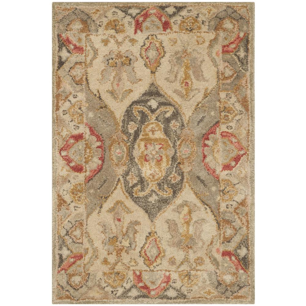 ANTIQUITY, BEIGE / MULTI, 2' X 3', Area Rug, AT830A-2