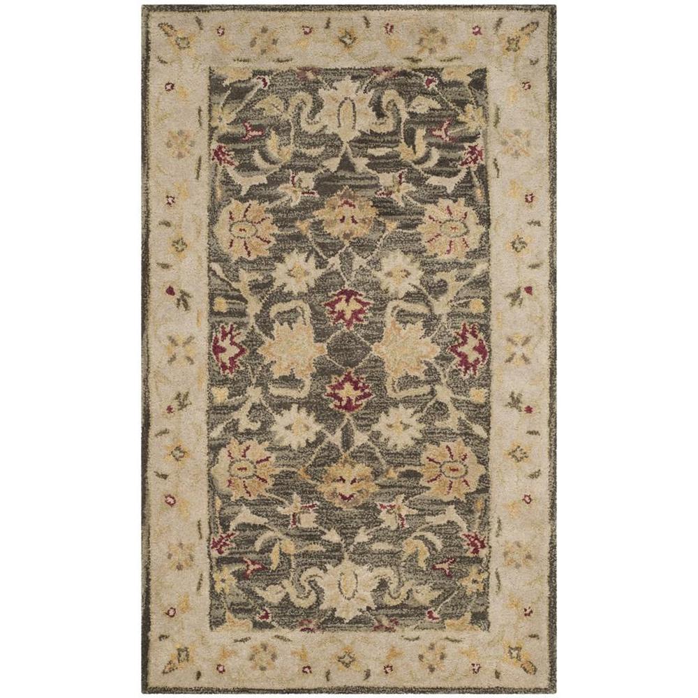 ANTIQUITY, OLIVE GREY / BEIGE, 3' X 5', Area Rug