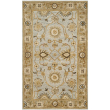 ANTIQUITY, LIGHT BLUE / SAGE, 3' X 5', Area Rug