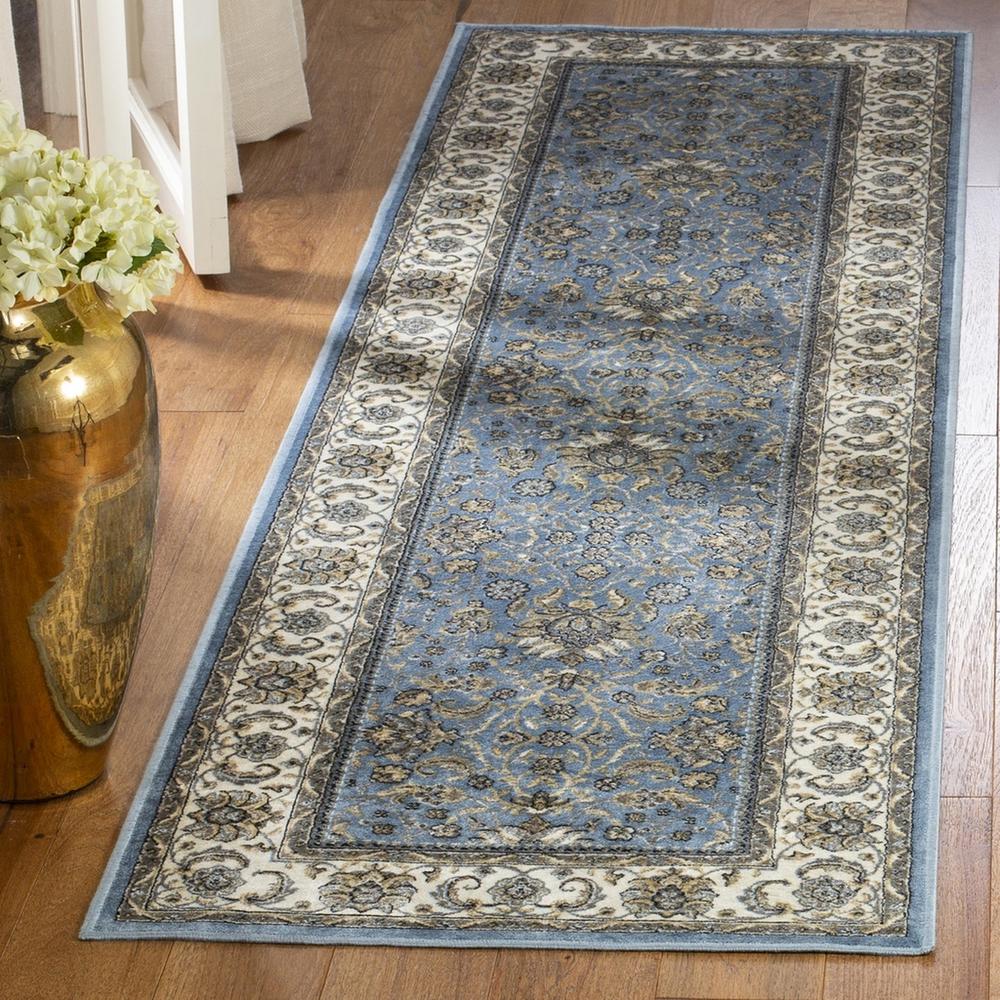 ATLAS, BLUE / IVORY, 2'-2" X 3'-7", Area Rug