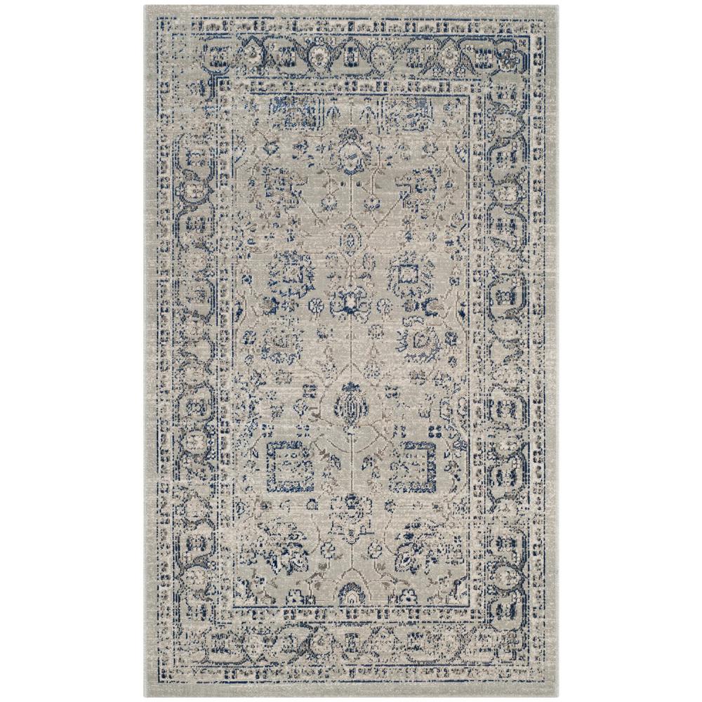 ARTISAN, SILVER / SILVER, 3' X 5', Area Rug, ATN326C-3