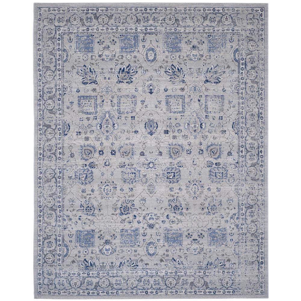 ARTISAN, SILVER / SILVER, 8' X 10', Area Rug, ATN326C-8