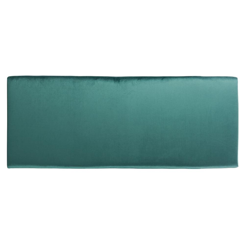 Juliet Rectangular Bench, Emerald/Gold