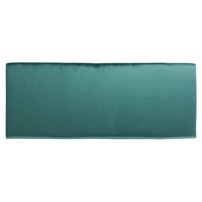 Juliet Rectangular Bench, Emerald/Gold