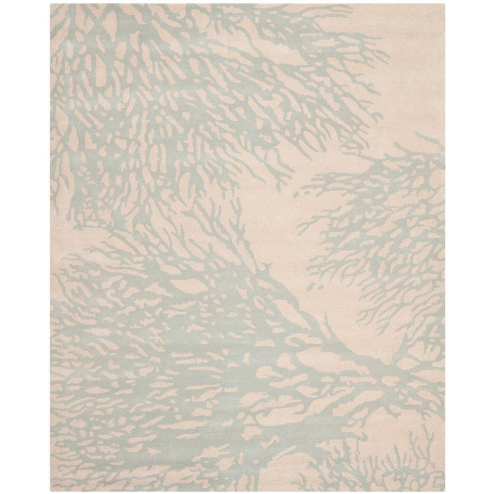 BELLA, BEIGE / BLUE, 8' X 10', Area Rug, BEL115C-8
