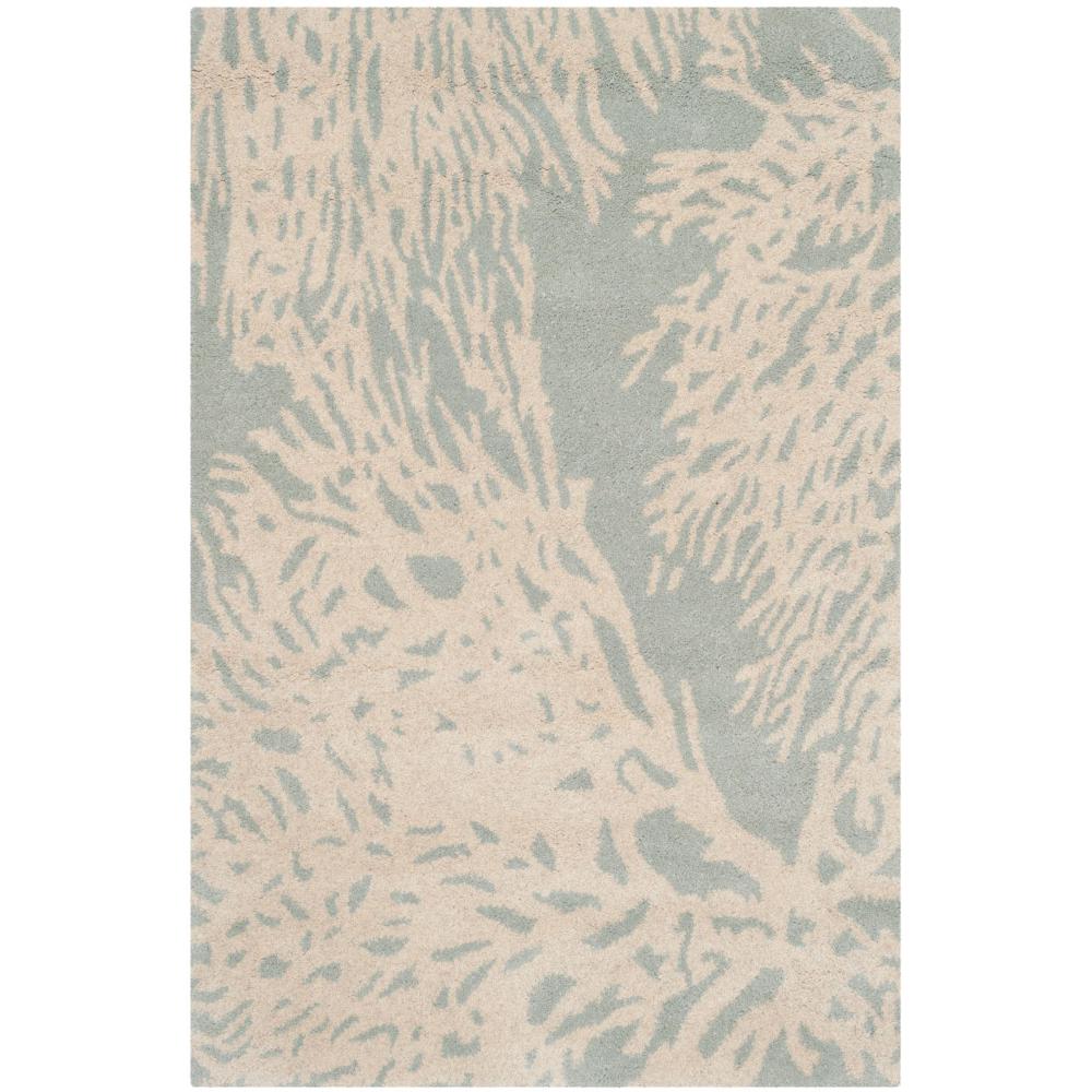 BELLA, GREY / IVORY, 2'-6" X 4', Area Rug, BEL115D-24