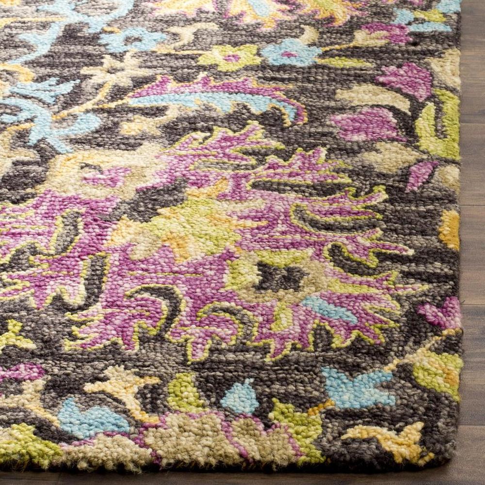 BLOSSOM, CHARCOAL / MULTI, 2' X 3', Area Rug, BLM455A-2
