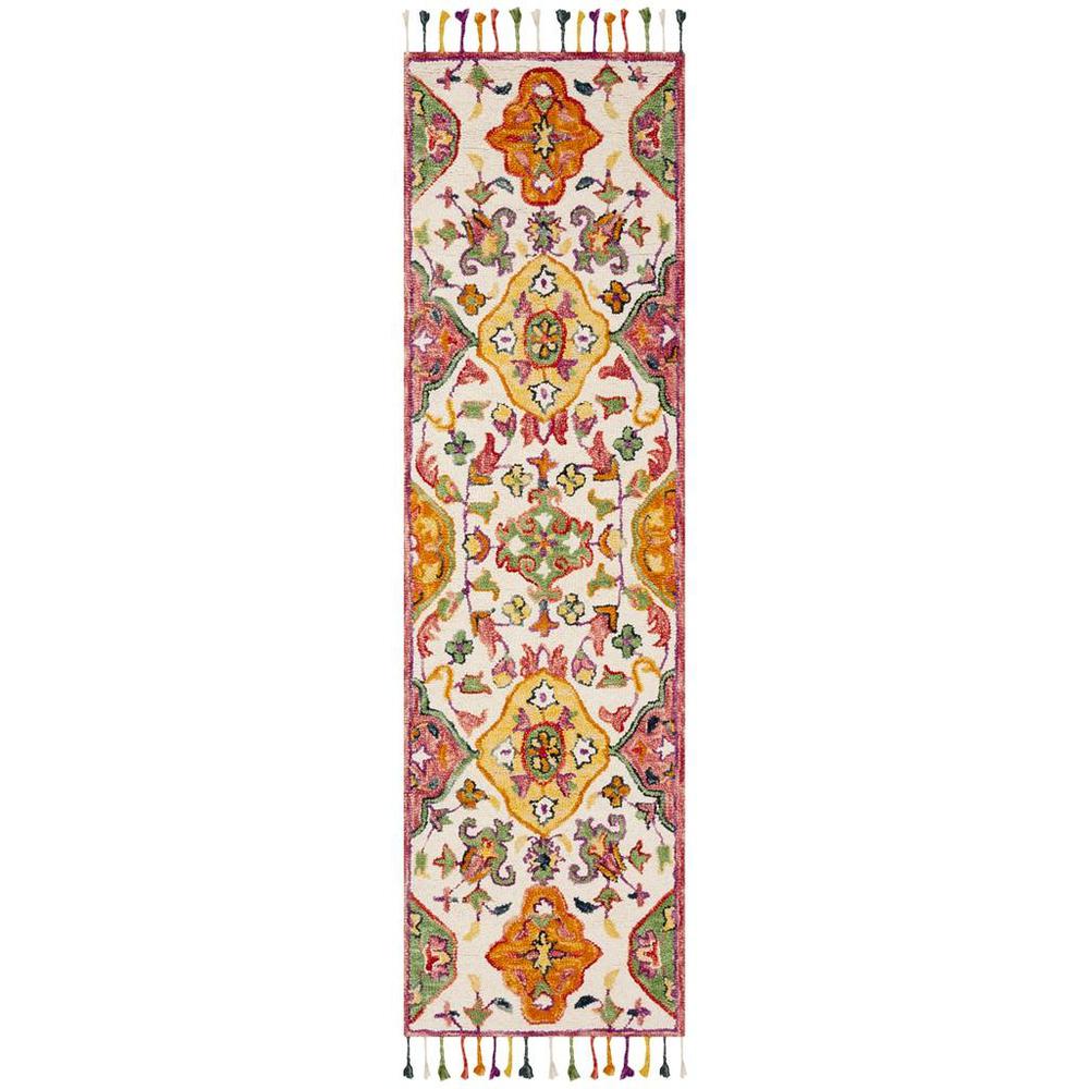 BLOSSOM, IVORY / MULTI, 2'-3" X 8', Area Rug
