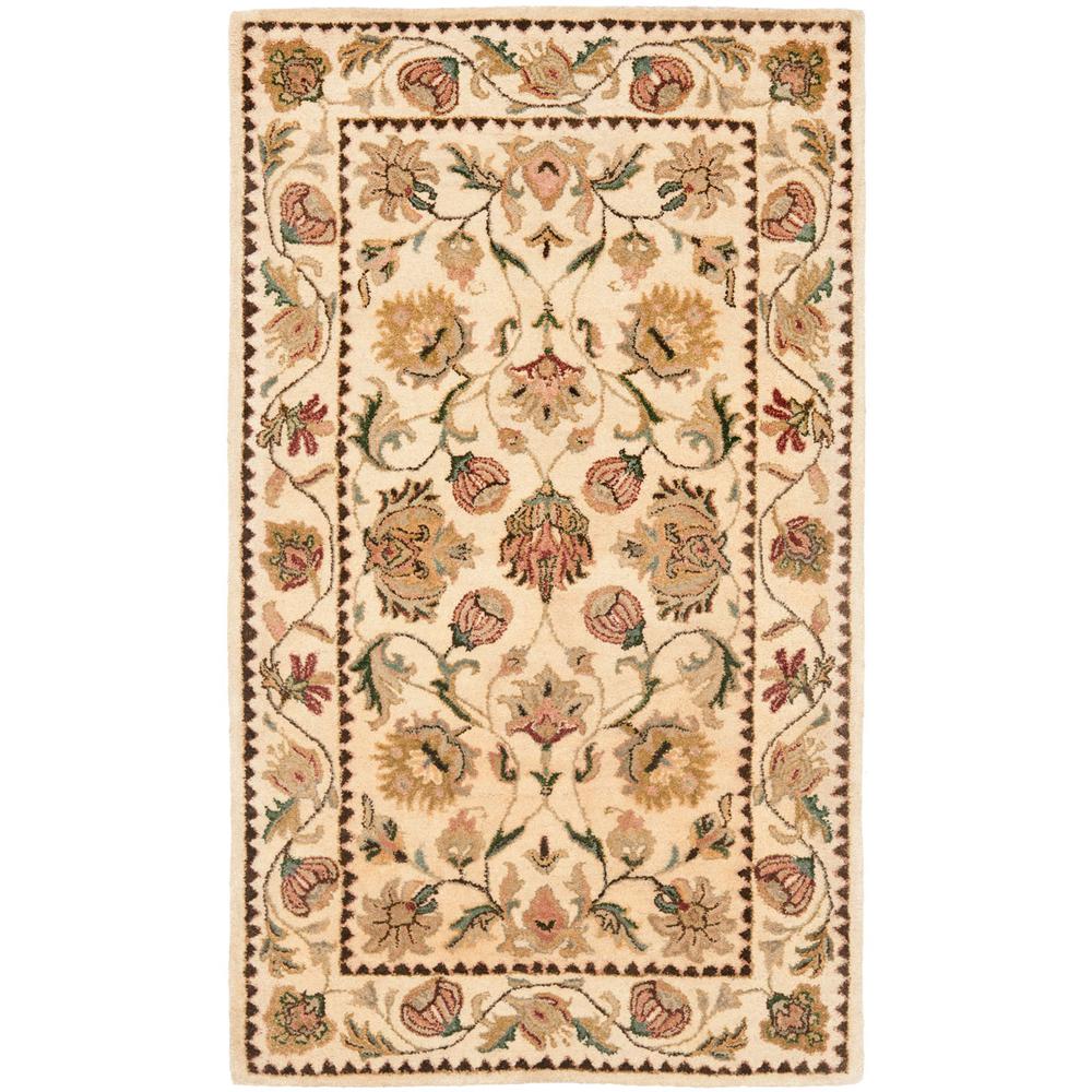 BERGAMA, IVORY / IVORY, 2' X 3', Area Rug