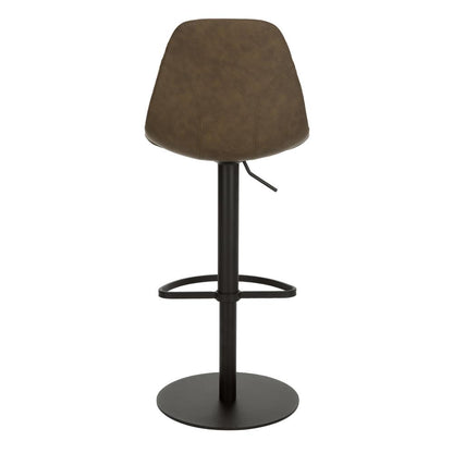 Sky Adjustable Swivel Barstool, Olive