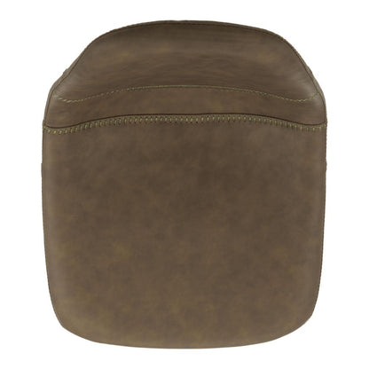 Sky Adjustable Swivel Barstool, Olive
