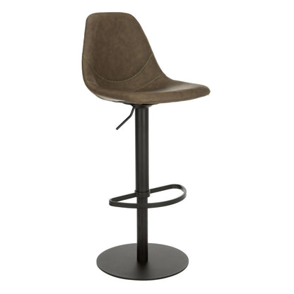 Sky Adjustable Swivel Barstool, Olive