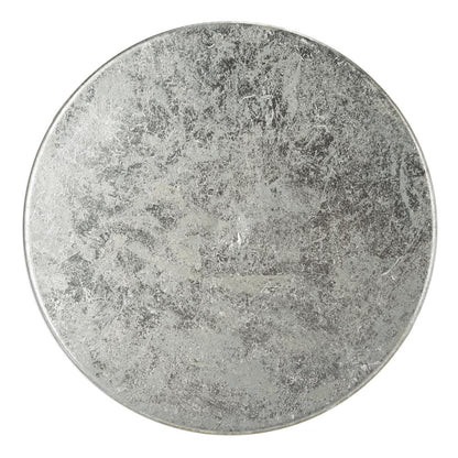 Galexia Bar Stool, Silver Leaf