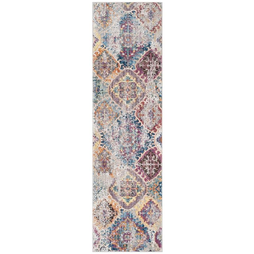 BRISTOL, BLUE / LIGHT GREY, 2'-3" X 8', Area Rug, BTL351D-28