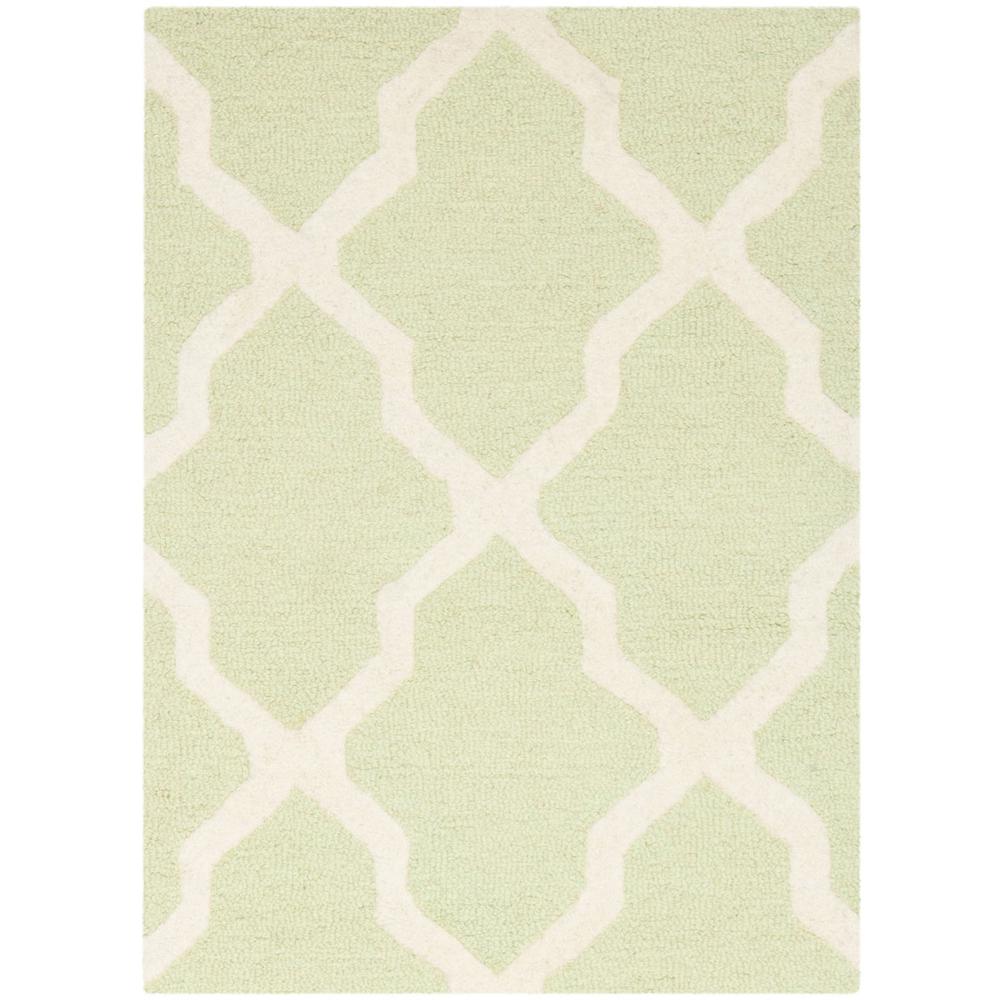 CAMBRIDGE, LIGHT GREEN / IVORY, 2' X 3', Area Rug, CAM121B-2
