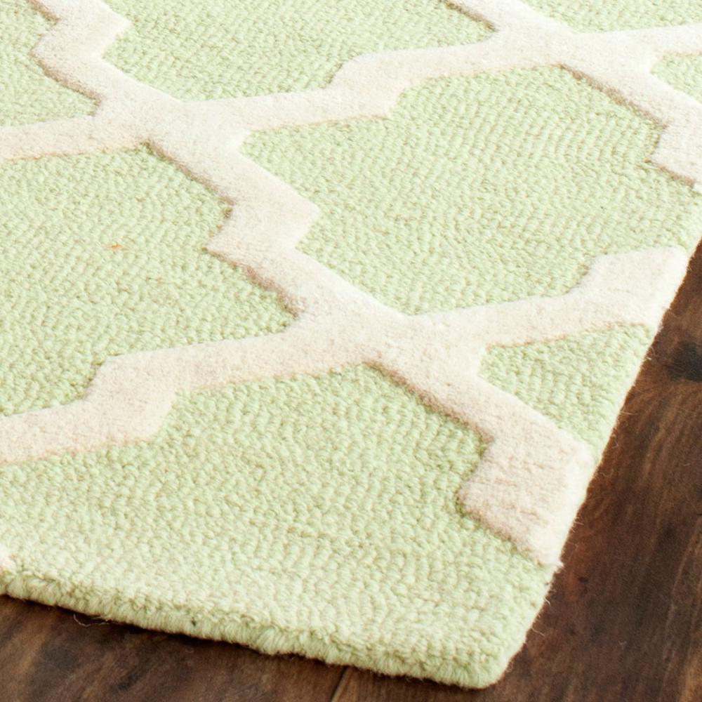 CAMBRIDGE, LIGHT GREEN / IVORY, 10' X 14', Area Rug, CAM121B-10