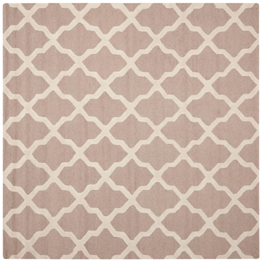 CAMBRIDGE, BEIGE / IVORY, 10' X 10' Square, Area Rug, CAM121J-10SQ