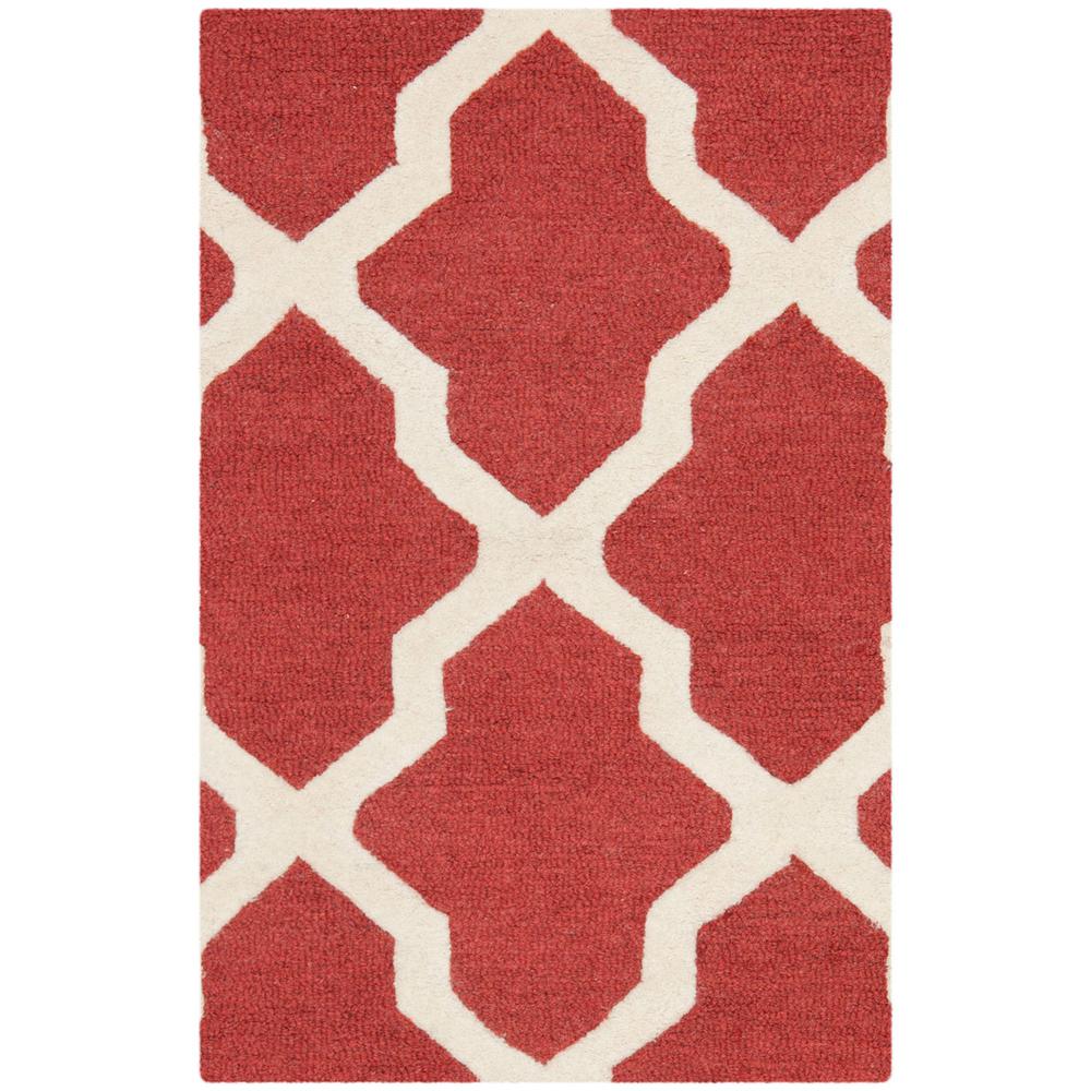 CAMBRIDGE, RUST / IVORY, 2' X 3', Area Rug, CAM121L-2