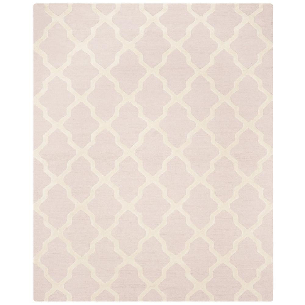 CAMBRIDGE, LIGHT PINK / IVORY, 8' X 10', Area Rug, CAM121M-8