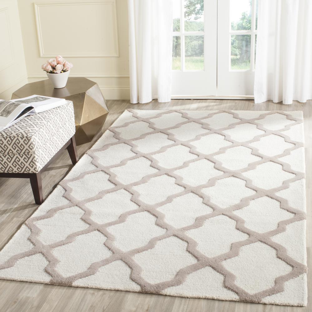 CAMBRIDGE, IVORY / BEIGE, 5' X 8', Area Rug, CAM121P-5