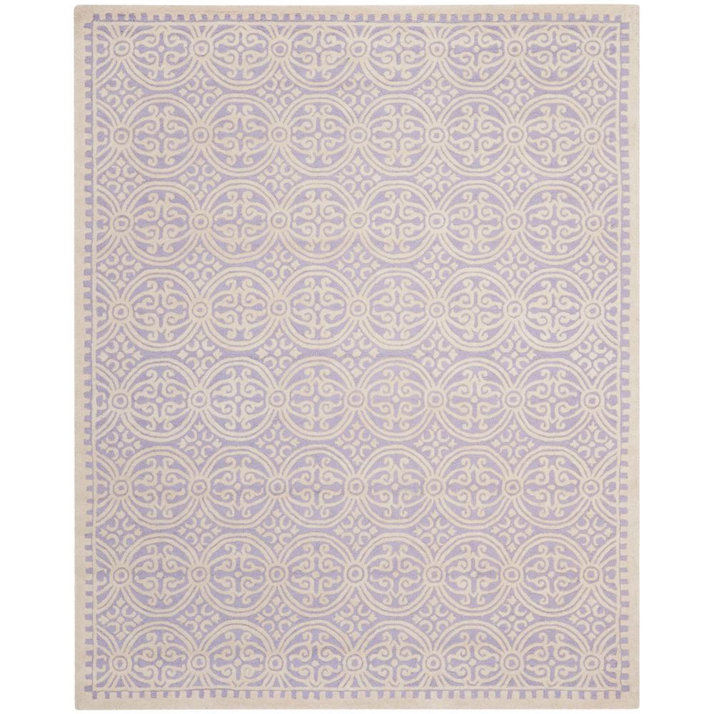 CAMBRIDGE, LAVANDER / IVORY, 10' X 14', Area Rug, CAM123C-10