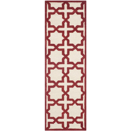 CAMBRIDGE, IVORY / RUST, 2'-6" X 8', Area Rug, CAM125I-28