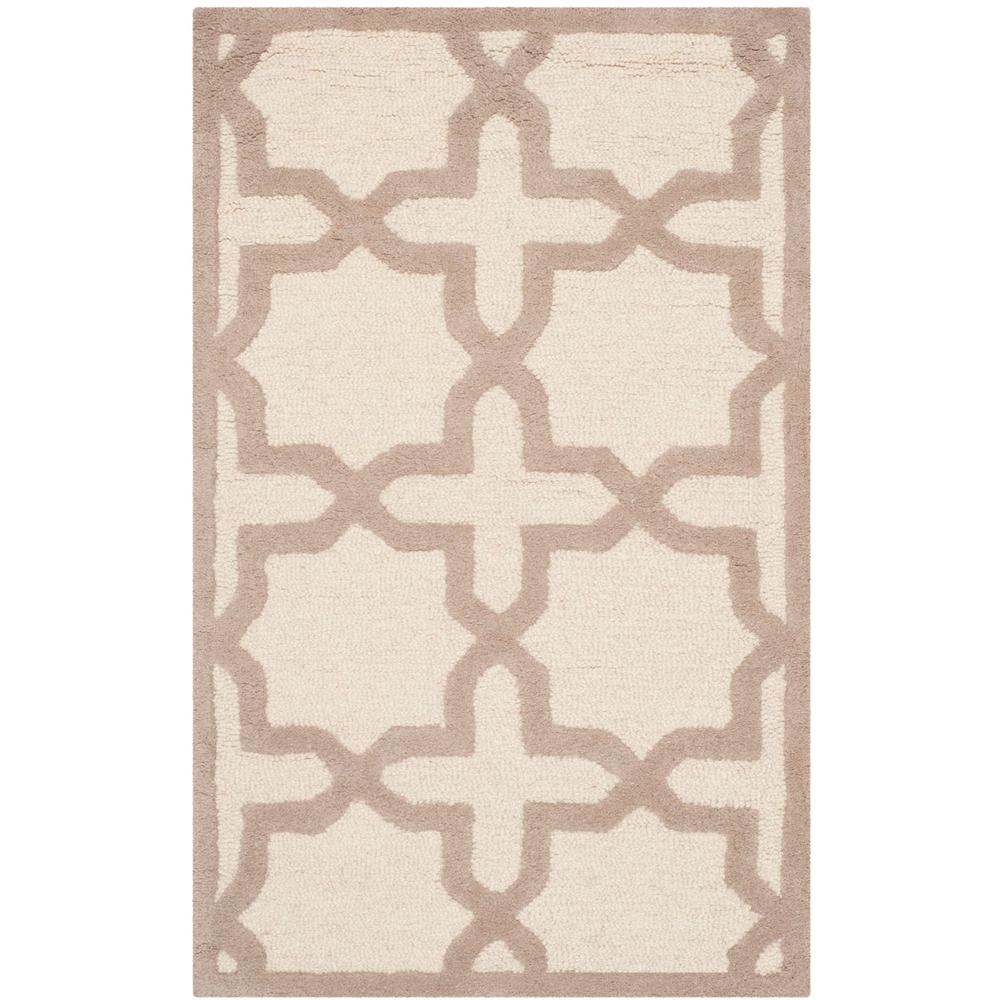 CAMBRIDGE, IVORY / BEIGE, 2'-6" X 4', Area Rug, CAM125P-24