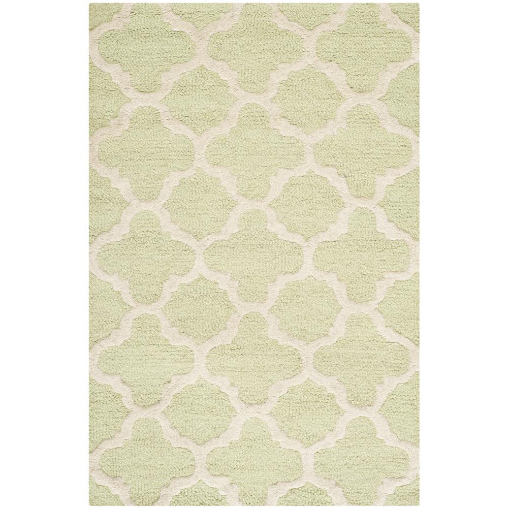 CAMBRIDGE, LIGHT GREEN / IVORY, 2' X 3', Area Rug, CAM130B-2