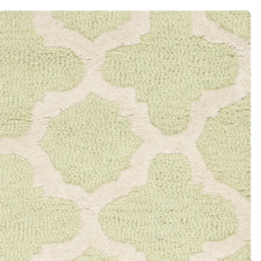 CAMBRIDGE, LIGHT GREEN / IVORY, 2' X 3', Area Rug, CAM130B-2