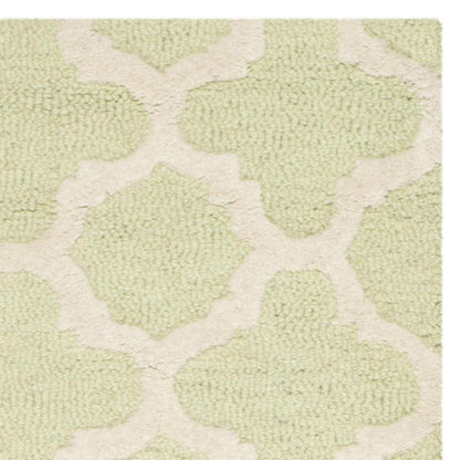 CAMBRIDGE, LIGHT GREEN / IVORY, 2' X 3', Area Rug, CAM130B-2