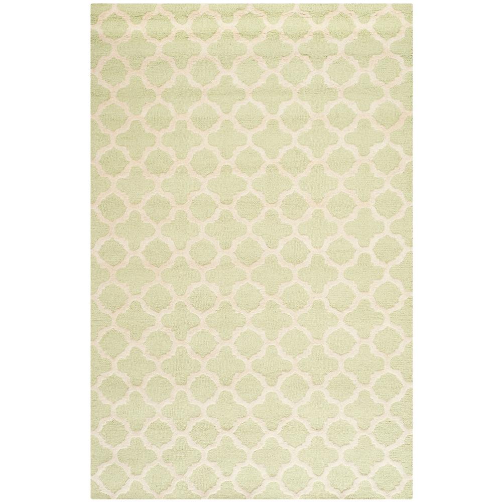 CAMBRIDGE, LIGHT GREEN / IVORY, 5' X 8', Area Rug, CAM130B-5