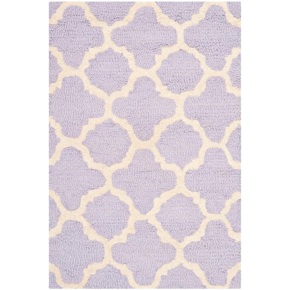 CAMBRIDGE, LAVANDER / IVORY, 2' X 3', Area Rug, CAM130C-2