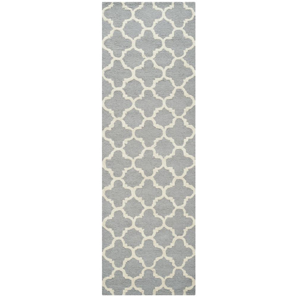 CAMBRIDGE, SILVER / IVORY, 2' X 3', Area Rug, CAM130D-2