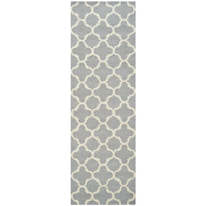 CAMBRIDGE, SILVER / IVORY, 2' X 3', Area Rug, CAM130D-2